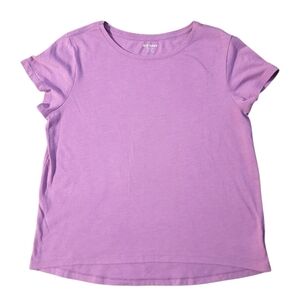 Old Navy Softest Tee Girls Lavender Shirt
